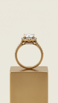 Solitaire Diamond Ring in Solid Gold